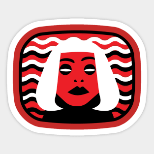 Femmes of Fright - Evelyn! Sticker